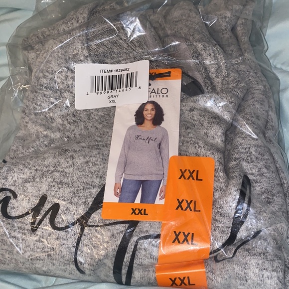 Woman’s XXL Banded hem top! “Thankful “ *nwt - Picture 5 of 7